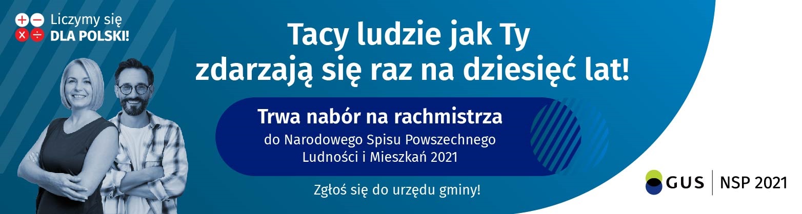 Nabór na rachmistrzów w narodowym spisie rolnym.