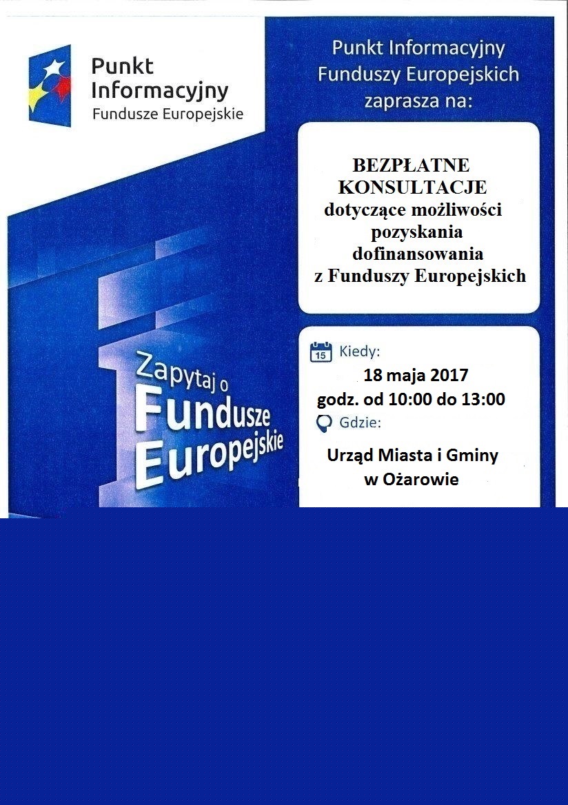 Plakat konsultacje UE