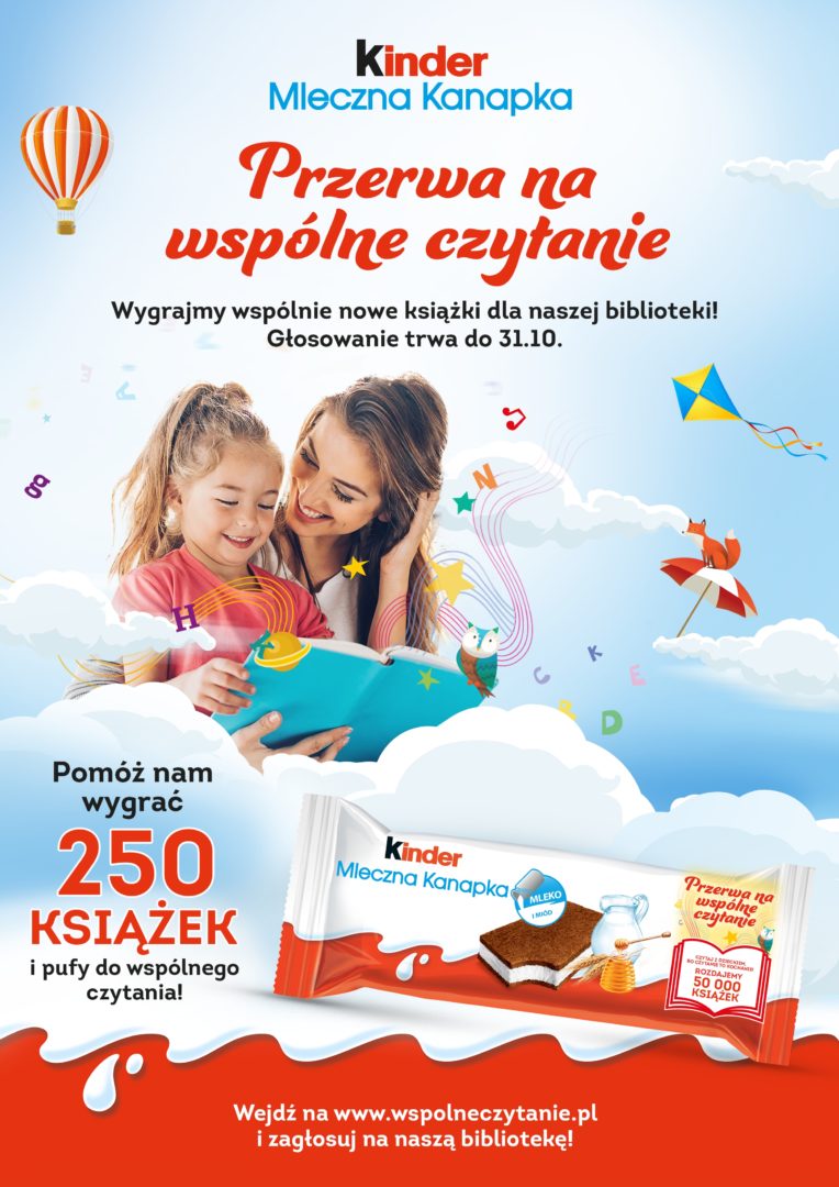 Plakat Wspólne Czytanie