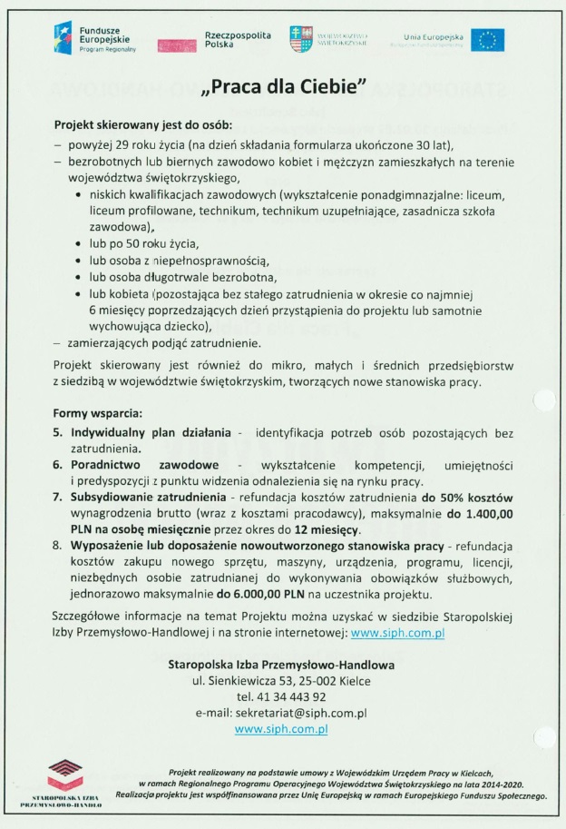 Praca dla Ciebie