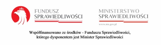 Fundusz sprawiedliwości logotyp